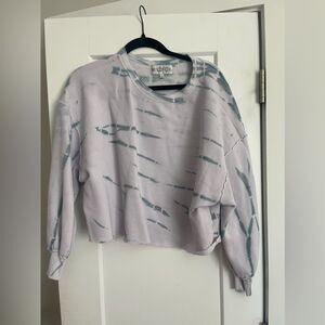 Wild fox tie dye sweatshirt